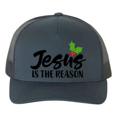 Christian Christ Gift Jesus Is The Reason For The Season Great Gift Yupoong Adult 5-Panel Trucker Hat