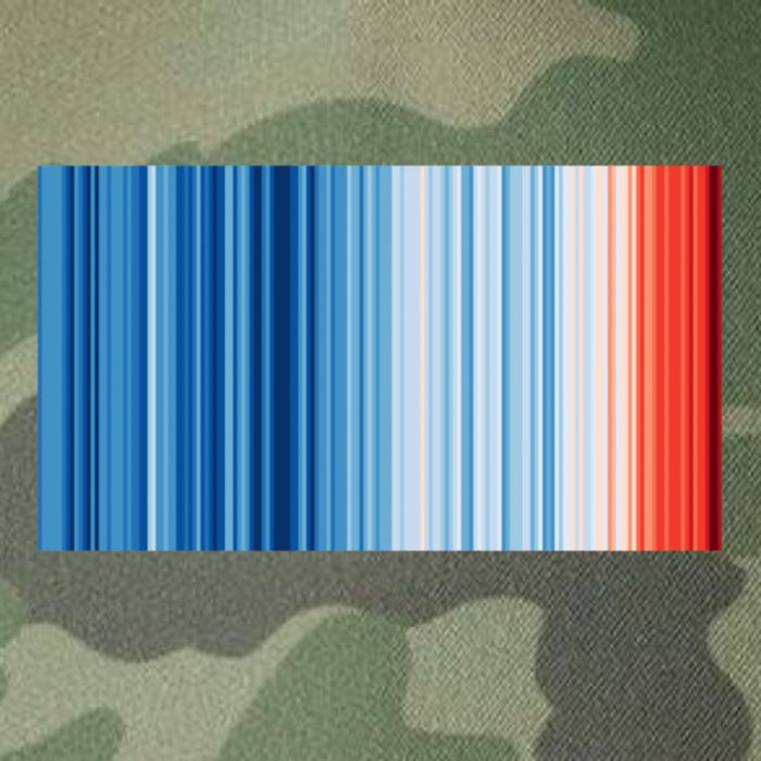 Climate Change Global Warming Temperature Stripes Legacy Tie Dye Trucker Hat