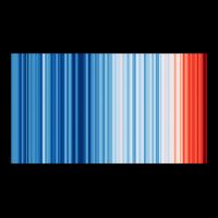 Climate Change Global Warming Temperature Stripes Cooling Performance Long Sleeve Crew