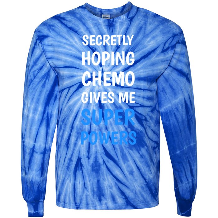 Colon Cancer Gift Tie-Dye Long Sleeve Shirt