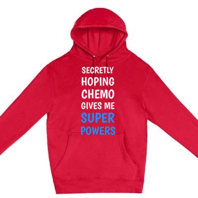 Colon Cancer Gift Premium Pullover Hoodie