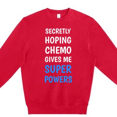 Colon Cancer Gift Premium Crewneck Sweatshirt