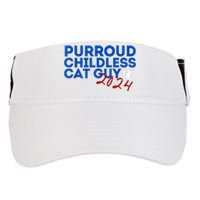 Childless Cat Guy Funny Childless Cat 2024 Childless Cat Adult Drive Performance Visor