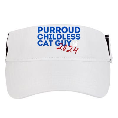 Childless Cat Guy Funny Childless Cat 2024 Childless Cat Adult Drive Performance Visor