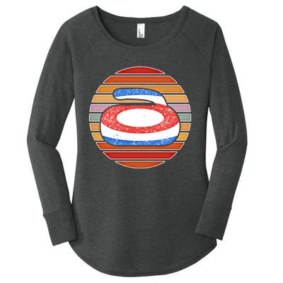 Curling Cool Gift Women's Perfect Tri Tunic Long Sleeve Shirt