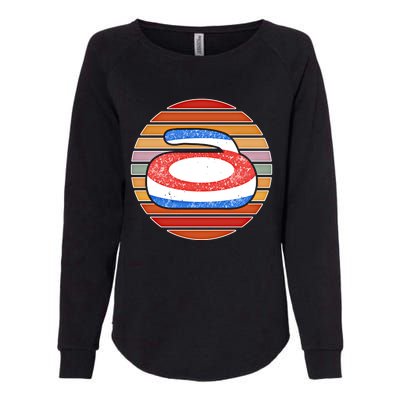 Curling Cool Gift Womens California Wash Sweatshirt