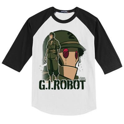 Creature Commandos G.I. Robot Showcase Kids Colorblock Raglan Jersey