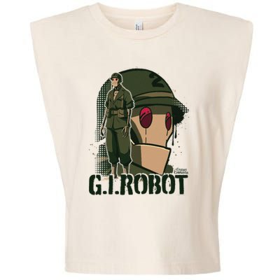 Creature Commandos G.I. Robot Showcase Garment-Dyed Women's Muscle Tee
