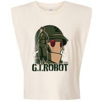 Creature Commandos G.I. Robot Showcase Garment-Dyed Women's Muscle Tee