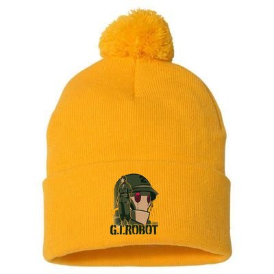 Creature Commandos G.I. Robot Showcase Pom Pom 12in Knit Beanie