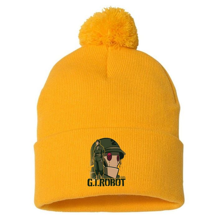 Creature Commandos G.I. Robot Showcase Pom Pom 12in Knit Beanie
