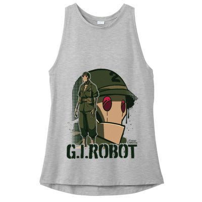 Creature Commandos G.I. Robot Showcase Ladies PosiCharge Tri-Blend Wicking Tank