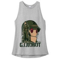 Creature Commandos G.I. Robot Showcase Ladies PosiCharge Tri-Blend Wicking Tank