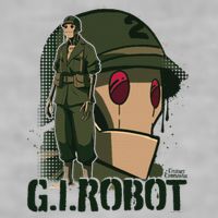 Creature Commandos G.I. Robot Showcase Ladies PosiCharge Tri-Blend Wicking Tank