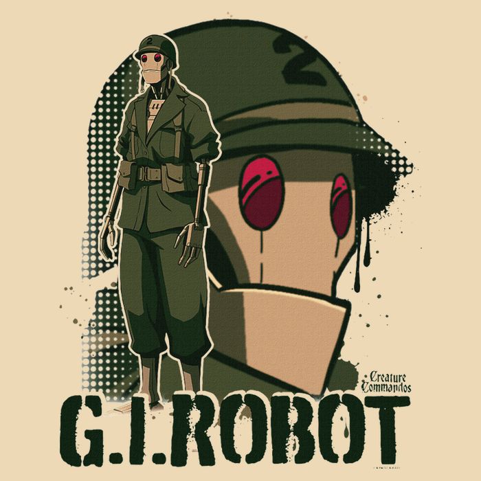 Creature Commandos G.I. Robot Showcase Bag