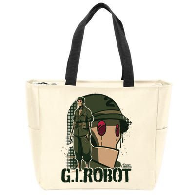 Creature Commandos G.I. Robot Showcase Zip Tote Bag