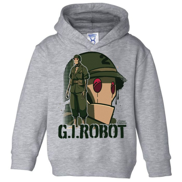 Creature Commandos G.I. Robot Showcase Toddler Hoodie