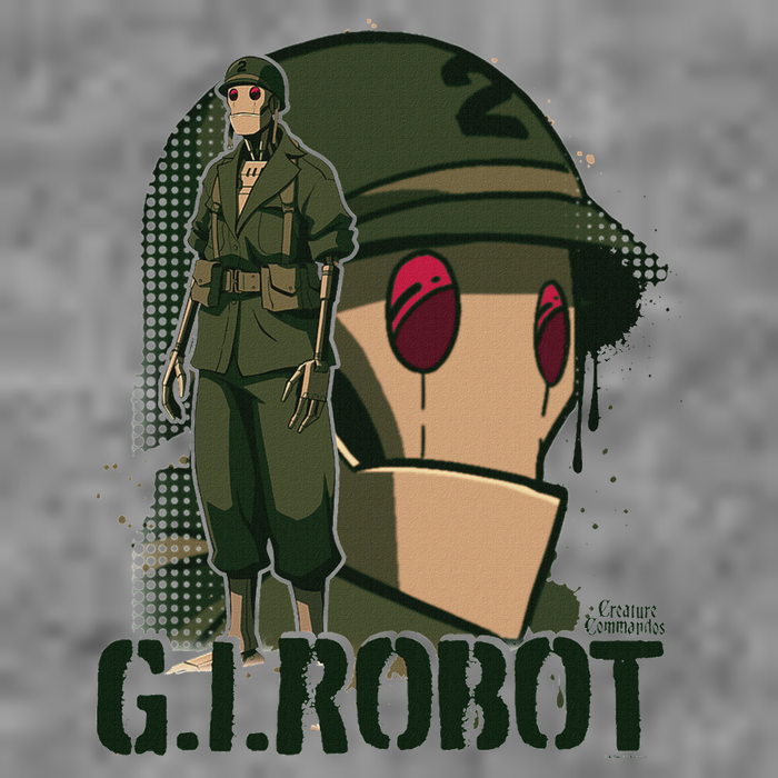 Creature Commandos G.I. Robot Showcase Toddler Hoodie