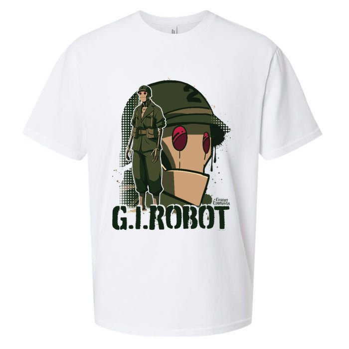 Creature Commandos G.I. Robot Showcase Sueded Cloud Jersey T-Shirt