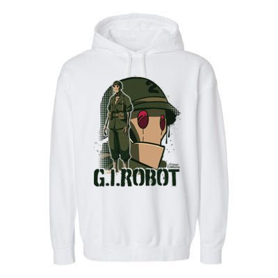 Creature Commandos G.I. Robot Showcase Garment-Dyed Fleece Hoodie