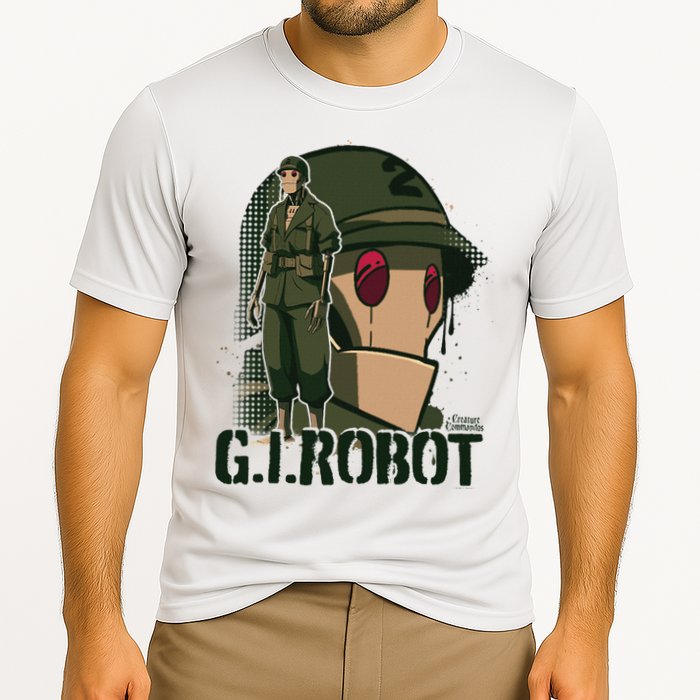 Creature Commandos G.I. Robot Showcase Performance Shirt