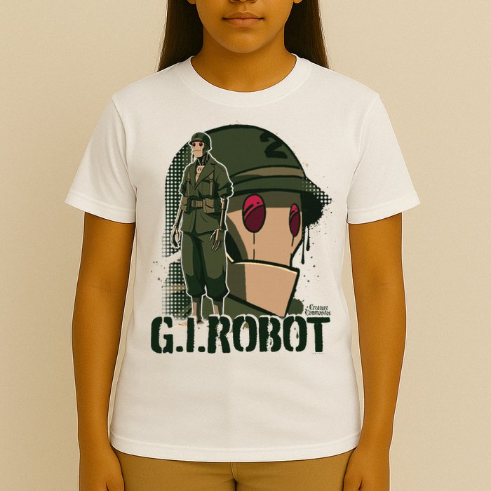 Creature Commandos G.I. Robot Showcase T-Shirt