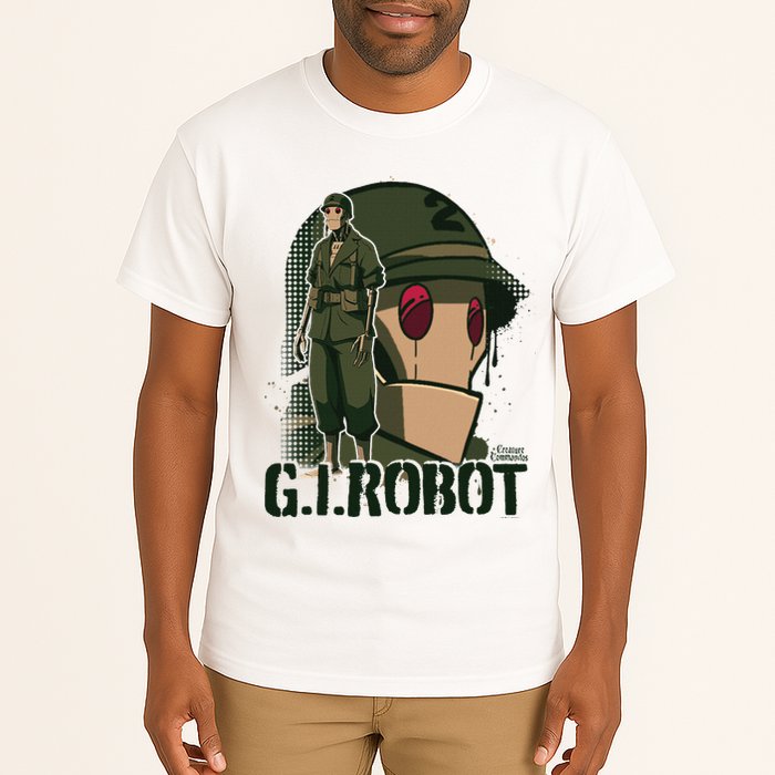 Creature Commandos G.I. Robot Showcase Tall T-Shirt