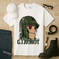 Creature Commandos G.I. Robot Showcase Tall T-Shirt