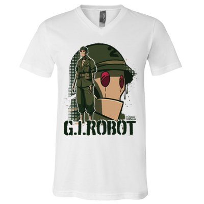 Creature Commandos G.I. Robot Showcase V-Neck T-Shirt