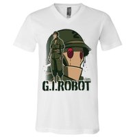 Creature Commandos G.I. Robot Showcase V-Neck T-Shirt