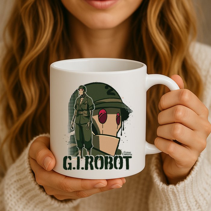 Creature Commandos G.I. Robot Showcase Mug
