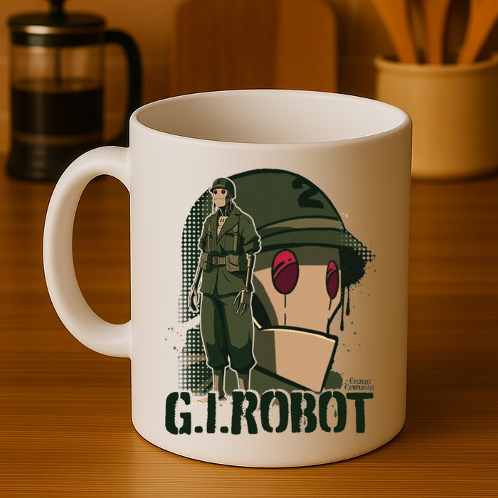Creature Commandos G.I. Robot Showcase Mug