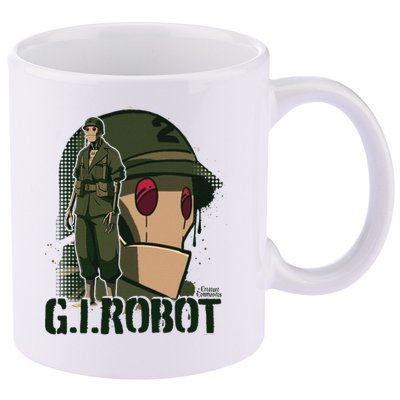 Creature Commandos G.I. Robot Showcase 11oz C Handle Ceramic Mug