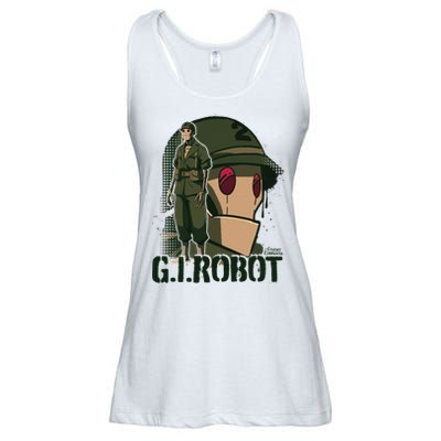 Creature Commandos G.I. Robot Showcase Ladies Essential Flowy Tank