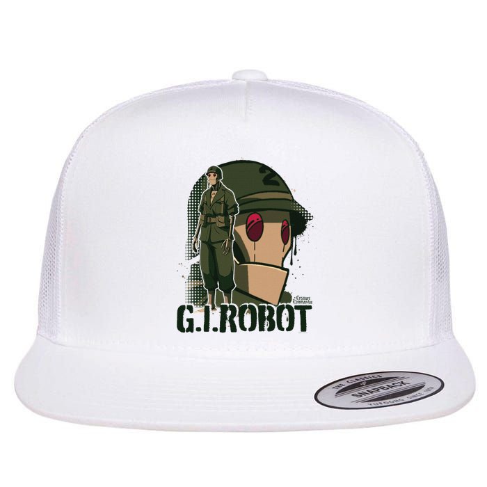 Creature Commandos G.I. Robot Showcase Flat Bill Trucker Hat
