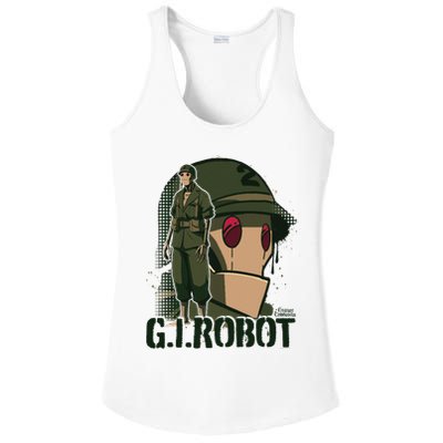 Creature Commandos G.I. Robot Showcase Ladies PosiCharge Competitor Racerback Tank