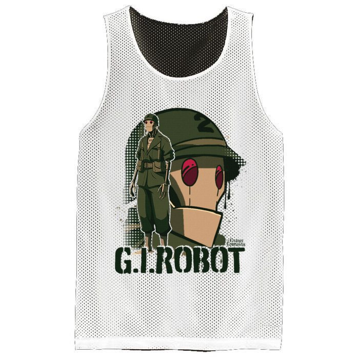 Creature Commandos G.I. Robot Showcase Mesh Reversible Basketball Jersey Tank