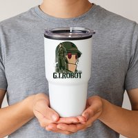 Creature Commandos G.I. Robot Showcase Tumbler