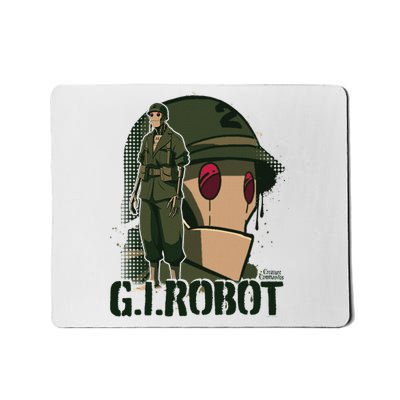 Creature Commandos G.I. Robot Showcase Mousepad