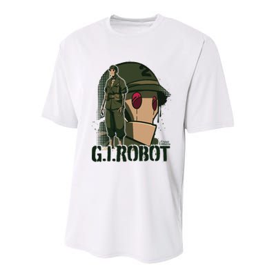 Creature Commandos G.I. Robot Showcase Youth Performance Sprint T-Shirt