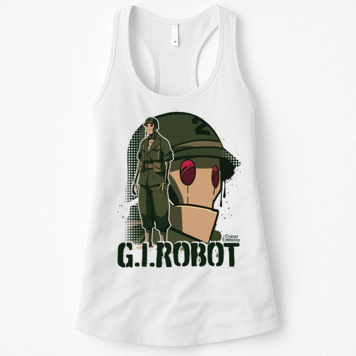 Creature Commandos G.I. Robot Showcase Womens Tank Top