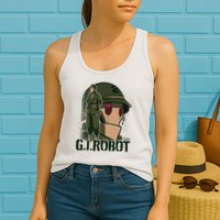 Creature Commandos G.I. Robot Showcase Womens Tank Top