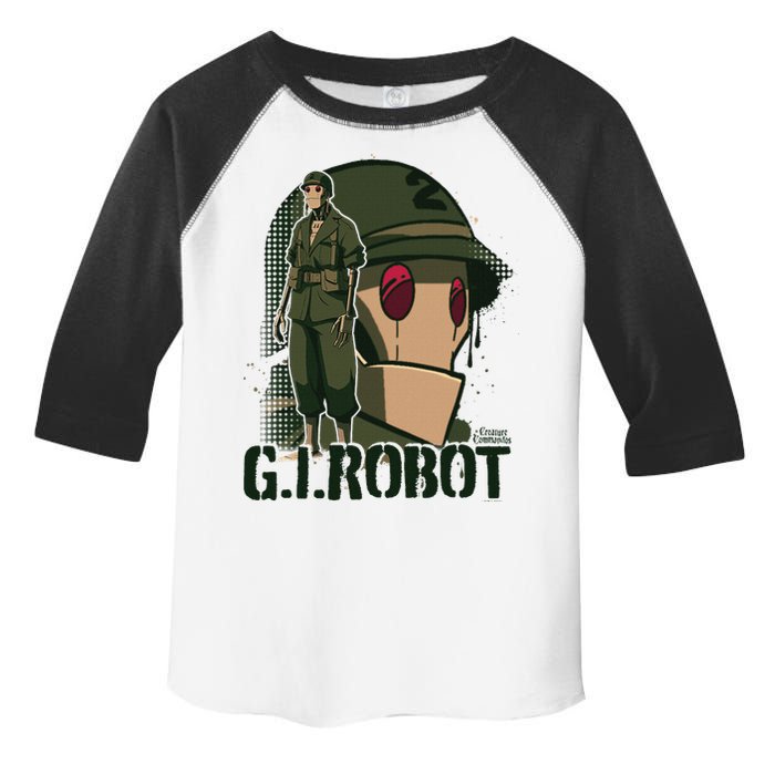 Creature Commandos G.I. Robot Showcase Toddler Fine Jersey T-Shirt