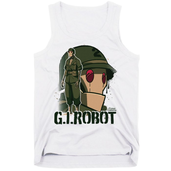 Creature Commandos G.I. Robot Showcase Tank Top