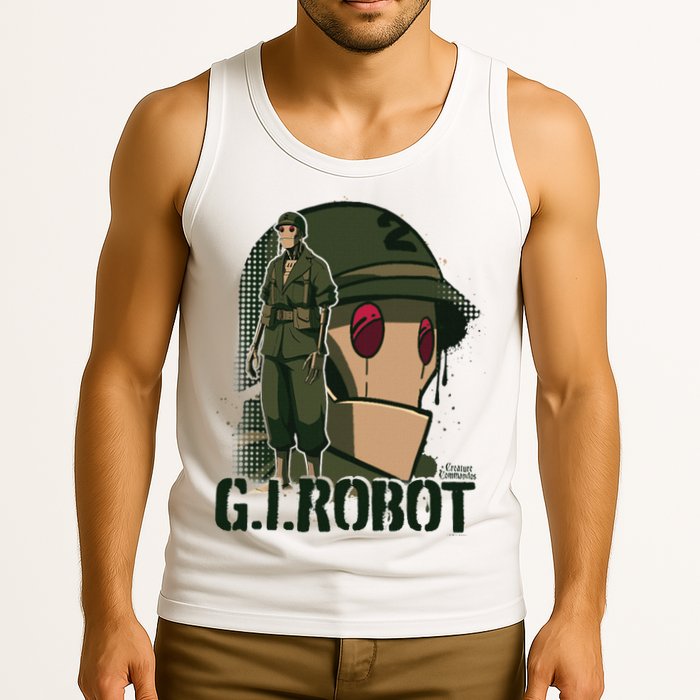 Creature Commandos G.I. Robot Showcase Tank Top