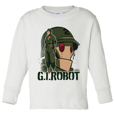 Creature Commandos G.I. Robot Showcase Toddler Long Sleeve Shirt