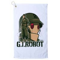 Creature Commandos G.I. Robot Showcase Golf Towel
