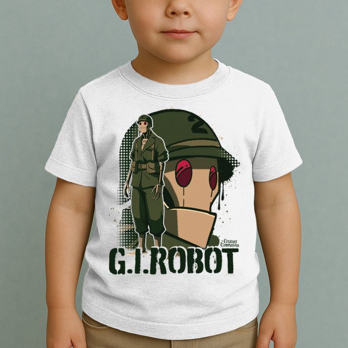 Creature Commandos G.I. Robot Showcase Toddler T-Shirt