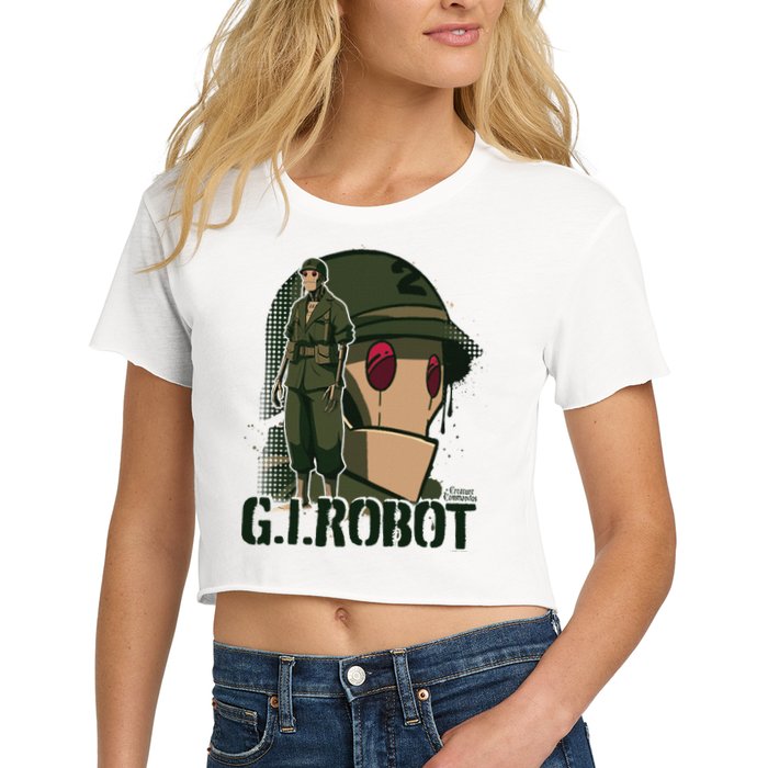 Creature Commandos G.I. Robot Showcase Crop Top