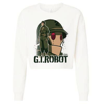 Creature Commandos G.I. Robot Showcase Cropped Pullover Crew